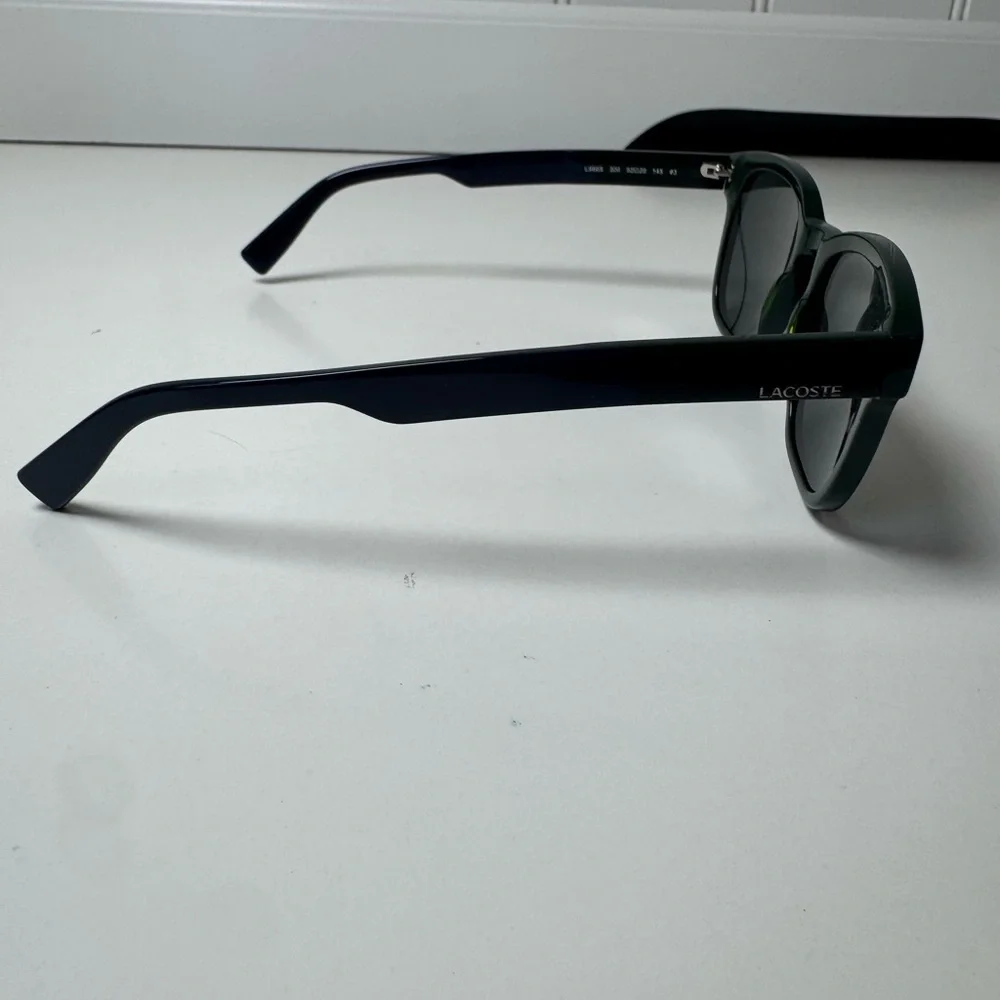 Lacoste Men’s 52mm Color Block Square Dark Green Sunglasses